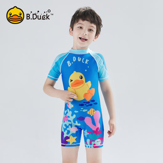 【专柜同款精品】B.Duck  BK1902259-1 男童连体泳衣 冲浪服 商品图0