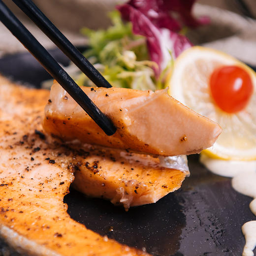 挪威三文鱼整鱼圆切礼盒 全头全尾 十全十美 全部分切好了 挪威原产 纯净深海 顺丰直达 |百里食 0114 商品图7