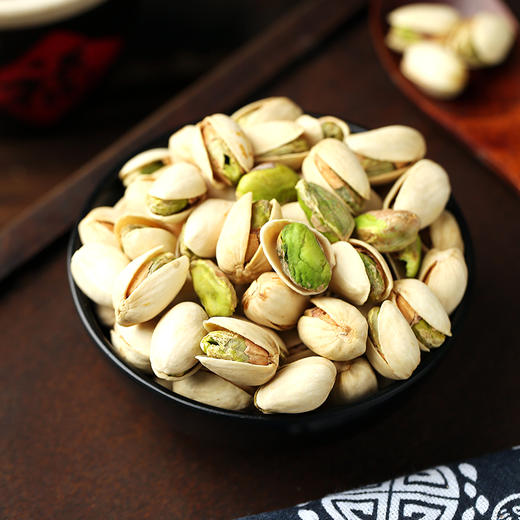 皓雅原色开心果500g/袋 自然开口颗粒饱满 商品图3