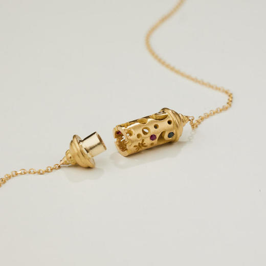 订购8周到｜PARI-Scepter charm locket-权杖吊坠 项链（可打开）［希腊设计师］ 商品图3