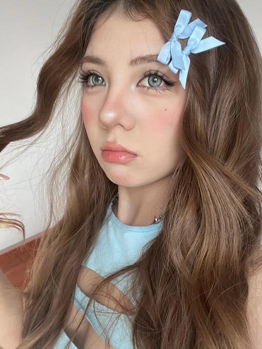 【大直径】WINNI-北欧钻蓝-14.5mm【半年抛 0-1000度 含525/575】 商品图7