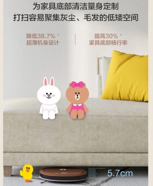 科沃斯 超薄智能扫地机器人 U3LF 商品图3