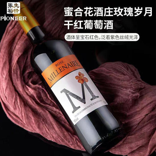 张裕 玫瑰岁月干红葡萄酒双支礼盒装【联想员工春节2024】 商品图4