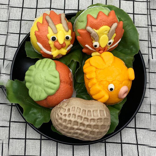 良邦龙年好柿发生象形卡通包330g 商品图3