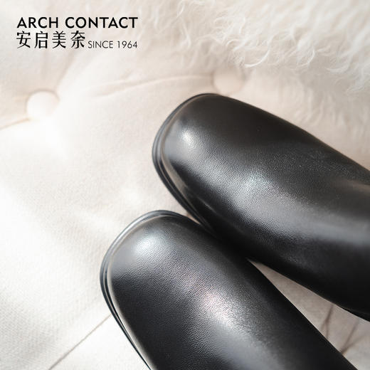ARCH CONTACT安启美奈秋冬新品舒适羊皮女靴 商品图1