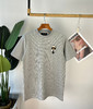 FD 24春季新款 老佛爷图案 华夫格宽松圆领短袖T恤 男女同款 Z-11256 商品缩略图8