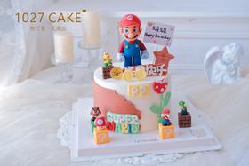 1027CAKE |  超级马里奥主题 卡通蛋糕