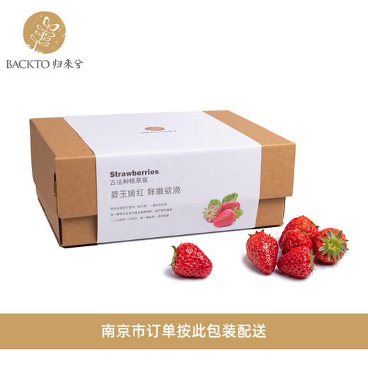 古法种植草莓 500g/份   江浙沪皖配送 商品图0