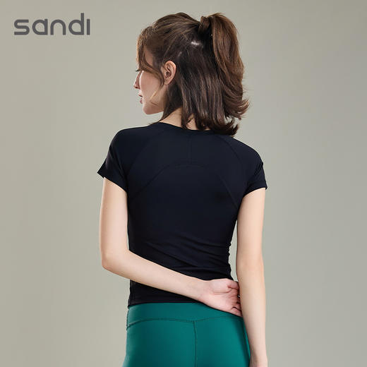 SANDI品牌裸感短袖SA20C01&SC21C05瑜伽服有XXXL 商品图4