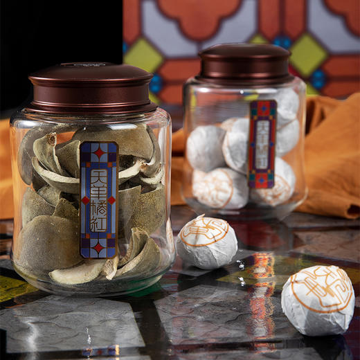 天单 化橘红胎果+果皮·御庭礼盒 广东化州特产 236g（胎果140克、果皮96克） 商品图4