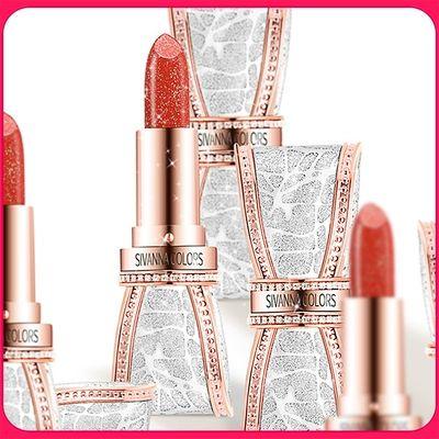 思薇娜钻石蝴蝶结蜂蜜口红3.8g持久保湿显色自然蝴蝶结外观设计让你更加迷人 商品图1