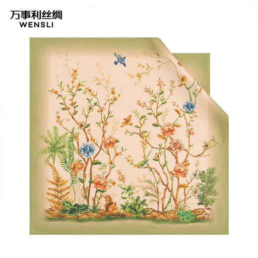万事利“花林日记”63厘米GB中方巾 商品图4