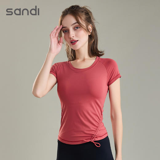 SANDI品牌裸感短袖SA20C01&SC21C05瑜伽服有XXXL 商品图2