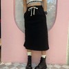 210GD加厚松紧抽绳半裙31204（黑） 冬季 310064032105 商品缩略图1
