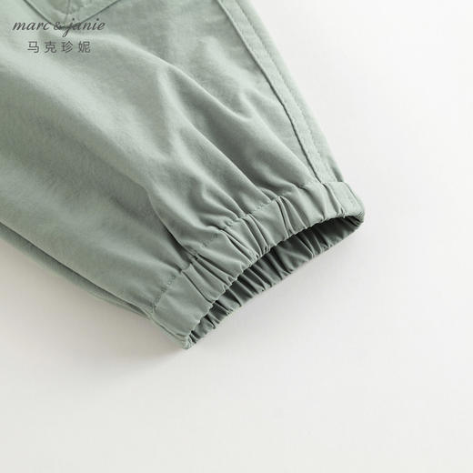 [吸湿速干]马克珍妮男童户外大口袋工装束脚裤儿童裤子春款240201 商品图4