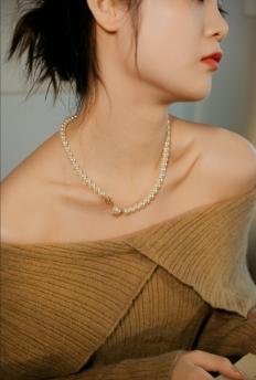 【戴拉】白色珍珠项链系列 商品图3