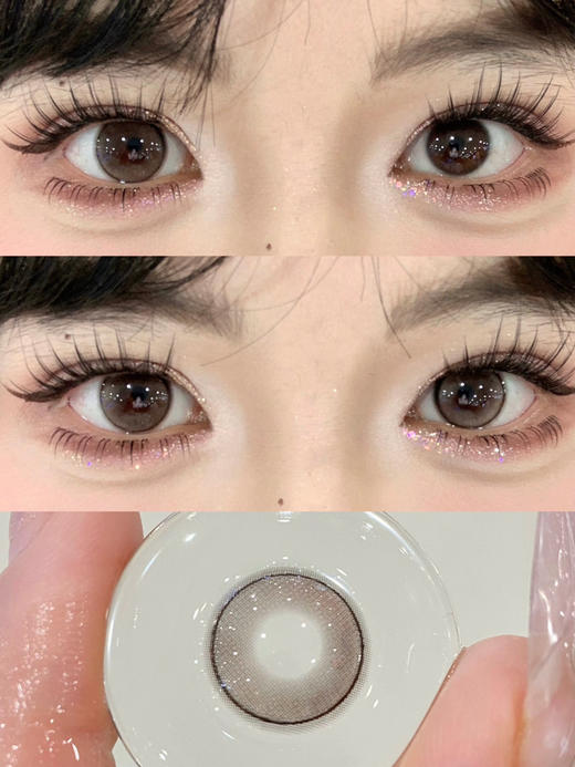 【中直径】WINNI-白桃慕斯-14.2mm【半年抛 0-1000度 含525/575】 商品图1