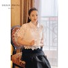 定制-轻奢Vintage-古着新穿-法式短款Lace上衣镂空修身  2202009 商品缩略图0