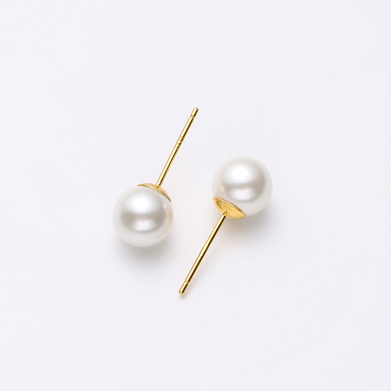 【戴拉珠宝】白色耳钉套装