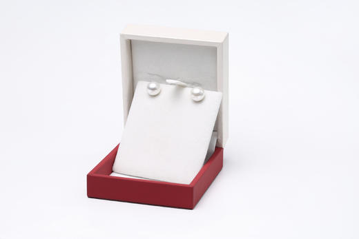 【戴拉珠宝】白色耳钉套装 商品图1