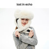 张婧仪同款lost in echo设计师品牌毛绒长耳雷锋帽子冬季可爱保暖 商品缩略图2