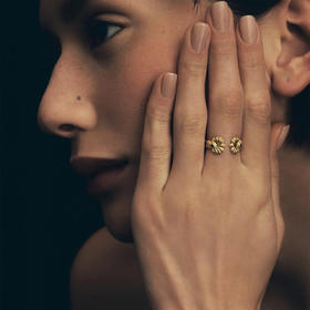 订购8周到｜Temple of the sun-Isabel Ring Black-生命诞生 戒指［澳大利亚设计师］