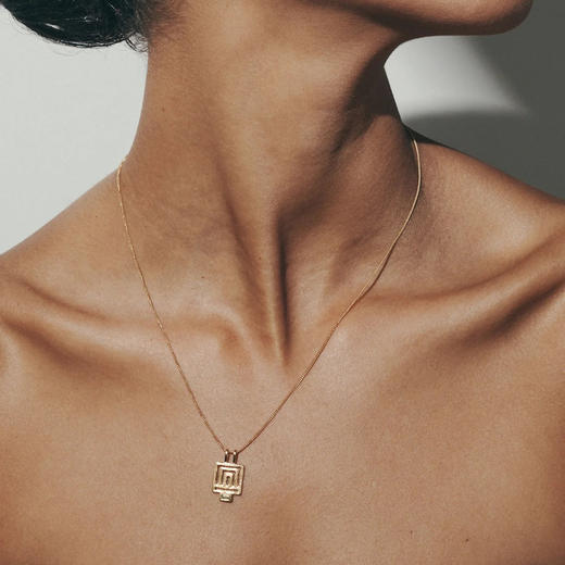 北京仓｜Temple of the sun-Ariadne-希望之灯 橄榄石 项链［澳大利亚设计师］ 商品图0