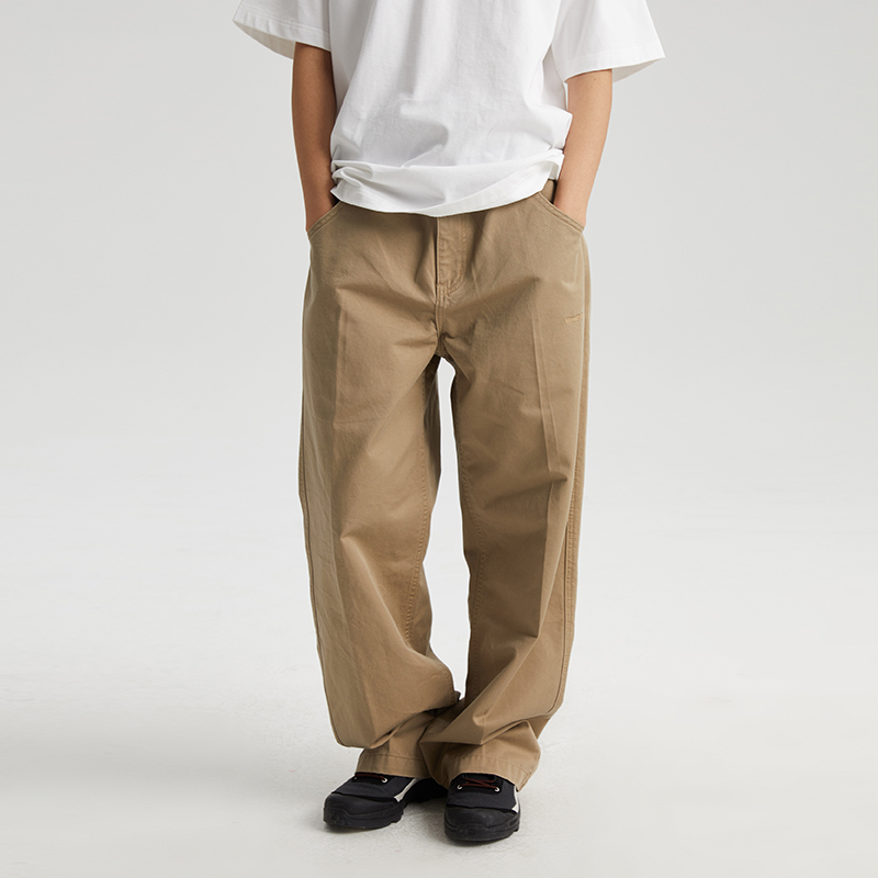 WassupHouse  直筒基础休闲裤