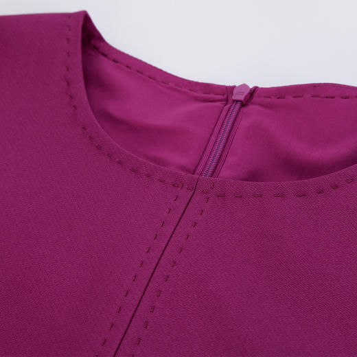 PE849斯尔丽2024春夏新款时尚长袖礼服连衣裙 商品图4