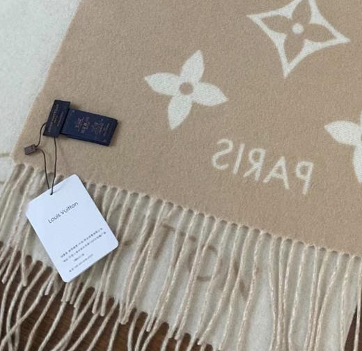 双面羊绒围巾。红色。驼色。粉灰色 自己备注 商品图7