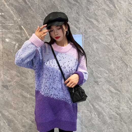 CS圆领渐变色套头毛织衫31114 冬季 011224620659 商品图1