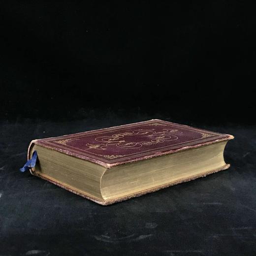 特装本！1855年 亨利·柯克·怀特生平与作品 8幅插图 全真皮精装32开 商品图1