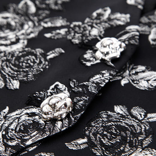 PE259斯尔丽2024春夏新款小众时髦假两件马甲配长衬衣 商品图5