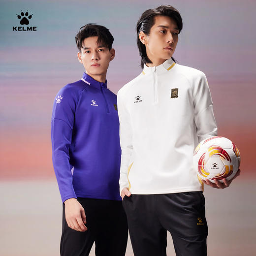 卡尔美2024新款龙年系列男士训练套头衫 商品图3