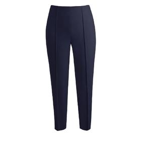 极简风-连腰压线小脚裤、女士休闲通勤风-春夏修身铅笔裤 1904010