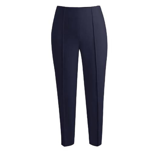 极简风-连腰压线小脚裤、女士休闲通勤风-春夏修身铅笔裤 1904010 商品图0