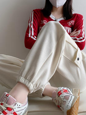 【秋冬工装裤】秋冬加绒工装裤 手感软糯 亲肤舒适大弹力不易起球