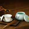 正山堂 陶瓷圆形茶叶罐 瓷都德化密封储存茶叶 500ml茶具 商品缩略图3