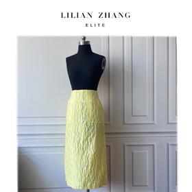 自然意境—轻奢织锦休闲时尚气质显瘦高腰时尚包半身臀裙 2203006