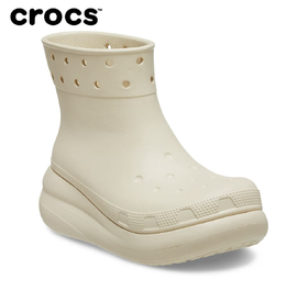 【5折】6楼卡骆驰CROCS经典泡芙雨靴时尚厚底短靴,吊牌价699元，现价350元