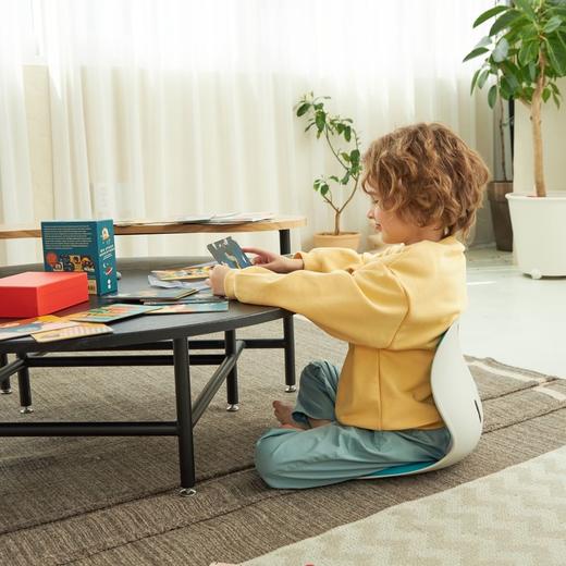 Kids系列 | 韩国进口curble可柔伴 儿童护腰坐垫 人体工学 学习久坐护腰椅 2~5岁（3色可选） 商品图7