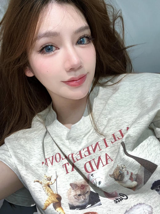 【大直径】4YOUTHCON-洋娃娃蓝-14.5mm【年抛 0-800度 无525/575】 商品图4