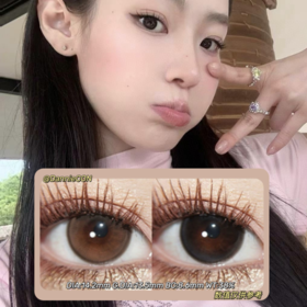 KiraFairy年抛·微光小鹿&玻璃乌贼·14.2mm(着色参考13.5mm) 0-800度(无525/575) 韩产进口·(建议佩戴6-8个月左右更换)