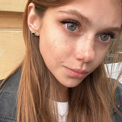 【大直径】4YOUTHCON-洋娃娃灰-14.5mm【年抛 0-800度 无525/575】 商品图8