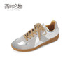 西村名物2024春季新品真皮质感百搭舒适轻易复古德训鞋T24AM11301 商品缩略图2