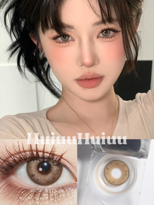 【中直径】4YOUTHCON-精灵棕褐-14.2mm【年抛 0-800度 无525/575】 商品图0