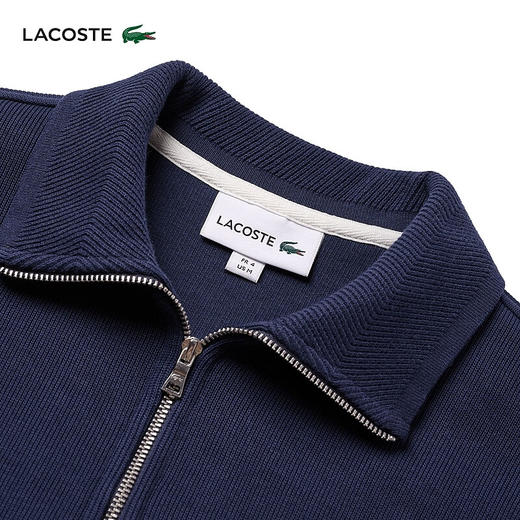 Lacoste法国鳄鱼男士新款通勤半拉链拉链翻领卫衣SH1927-98 商品图4