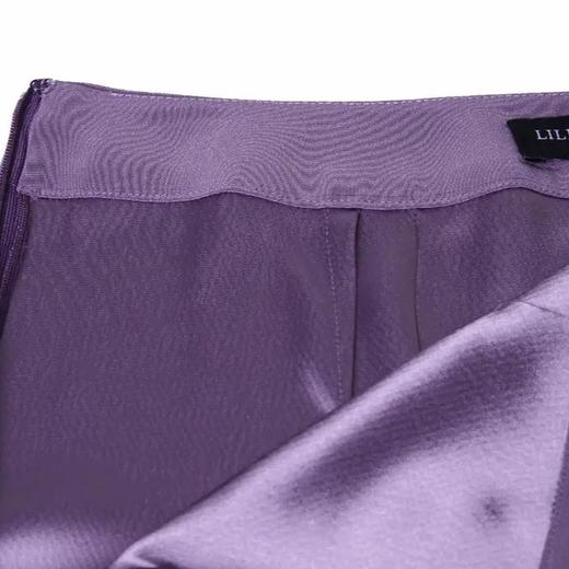 定制—”通勤风”三醋酸多色压线阔腿裤 - 薄款直筒长裤  1804026 商品图2