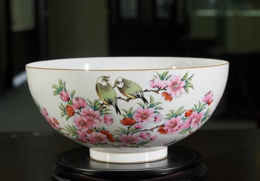 水点桃花大碗 商品图0