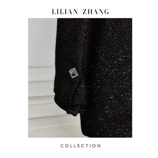 C系列——定制———都市力量——至简新潮——中古风收腰中长外套 2305048 商品图4